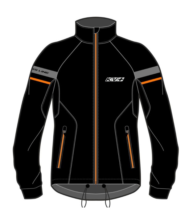 KV+ Cross XC Unisex Jacket, Black