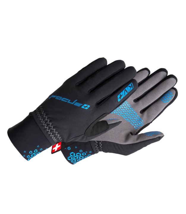 KV+ Focus Gloves, Black/Kangaroo