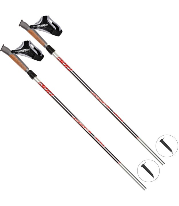 KV+ Horizon-L Clip Roller Ski Poles 155-175 cm