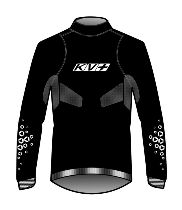 KV+ Seamless Base Layer Shirt Men's, Black