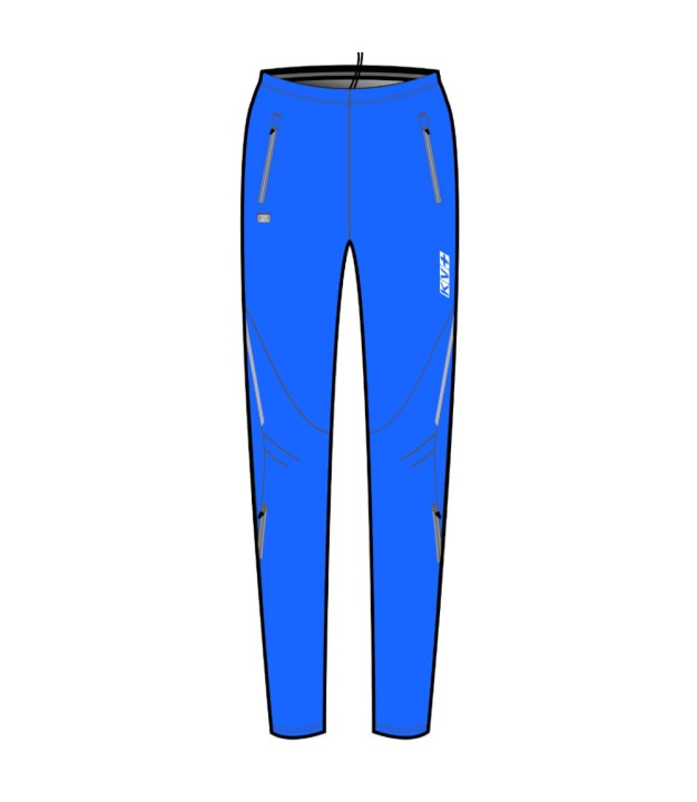 KV+ Tornado Women's XC Ski Pants, Blue