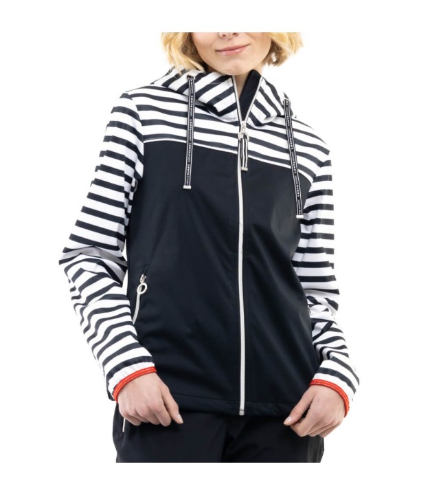 Luhta Annila Softshell Jacket, Black/White