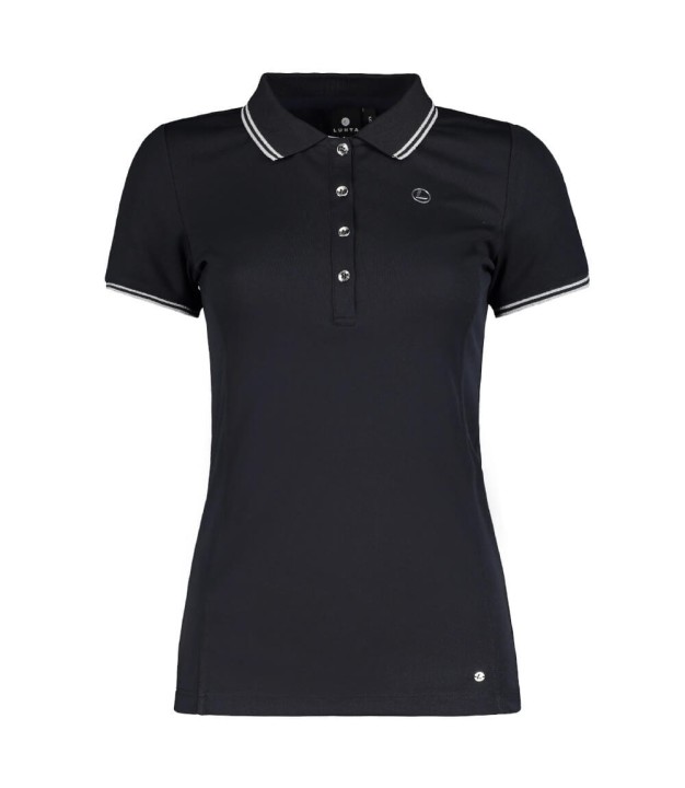 Luhta Espoo Women's Polo Shirt, Dark Blue