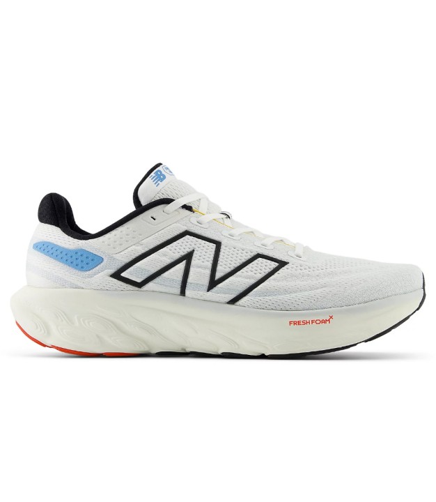 New Balance 1080 v13 FF-X Men's, White/Black/Blue