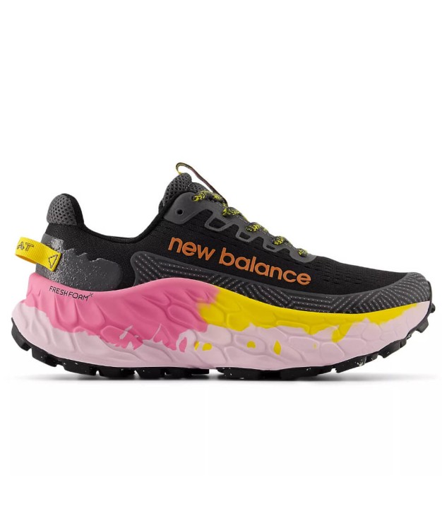 New Balance Fresh Foam X Trail More v3 Women's, Black/Lemon/Pink