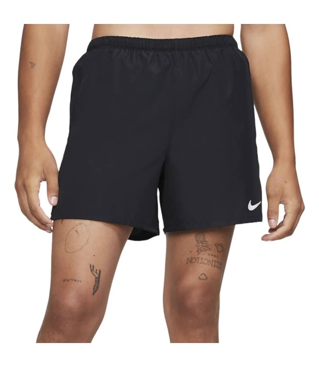 Nike Challenger 5in Men's Brief-Lined Running Shorts, Black