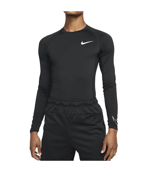 Nike DF Tight Fit LS Men's Shirt, Black