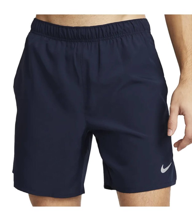 Nike Dri-FIT Challenger Men's 18cm 2-in-1Shorts, Obsidian