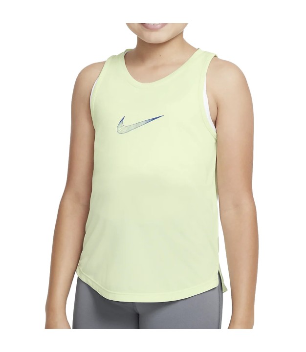 Nike Dri-FIT One Girls Training Tank, Yellow