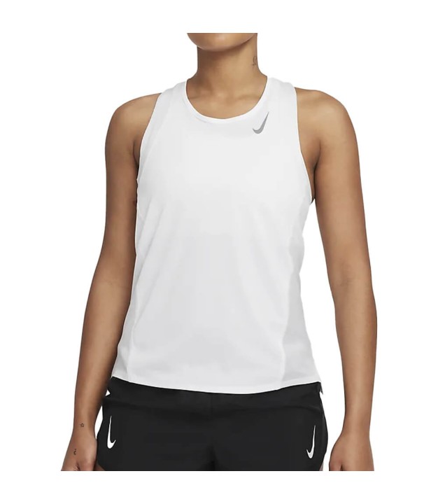 Nike Dri-FIT Race Women's Running Singlet, White