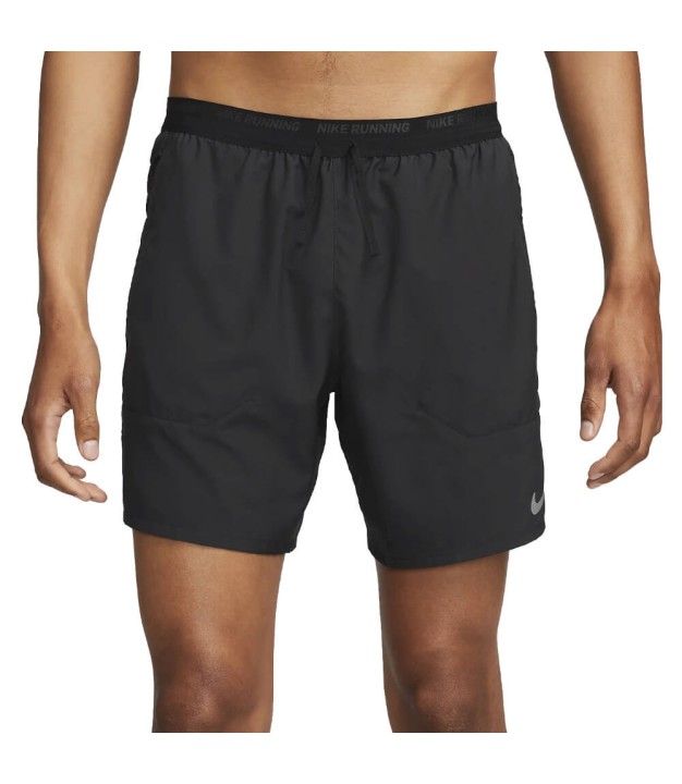 Nike Dri-FIT Stride 7" 2-In-1 Men's Running Shorts, Black