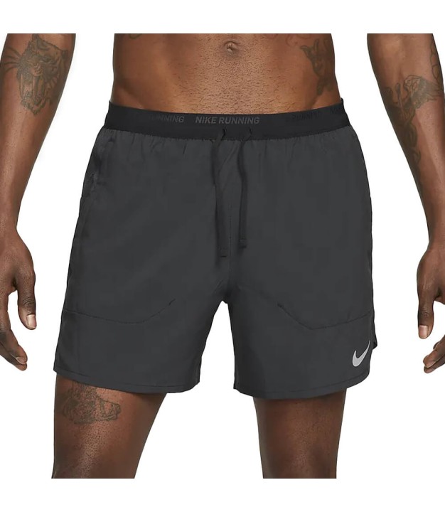 Nike Dri-FIT Stride Men's 13cm Brief-Lined Running Shorts, Black