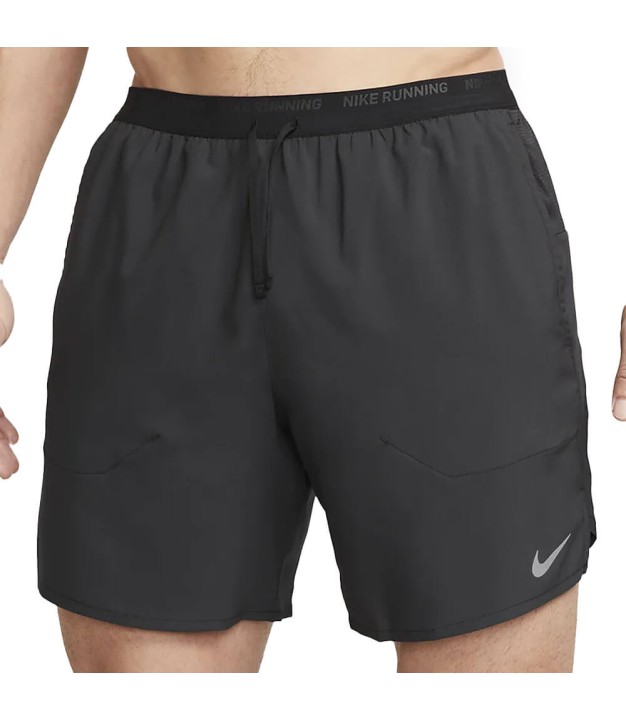 Nike Dri-FIT Stride Men's 7" Brief-Lined Running Shorts, Black