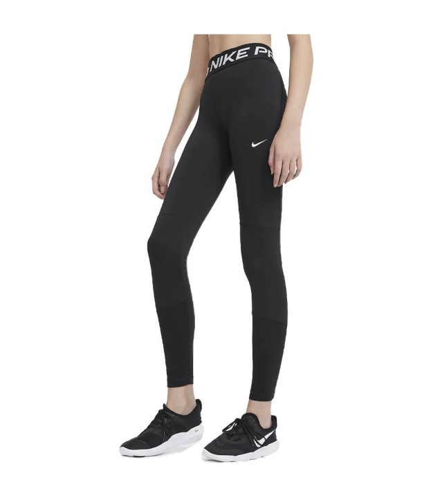 Nike Pro Girls Leggings, Black