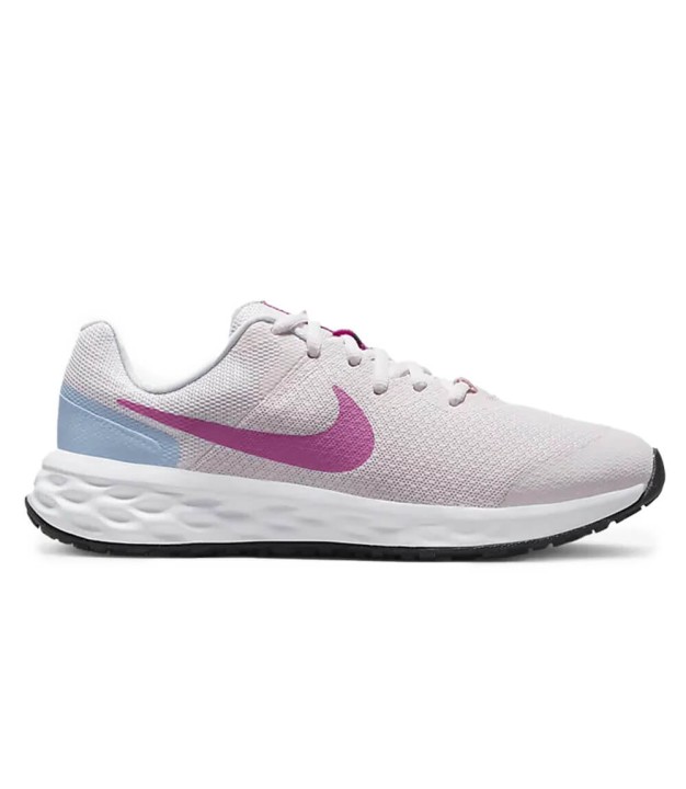 Nike Revolution 6 Kids Shoes ( GS ), Pearl Pink/Cobalt Bliss