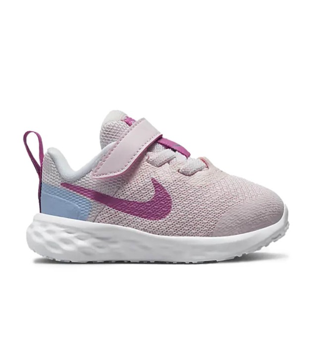 Nike Revolution 6 NN (TDV) Kids Shoes, Pearl Pink/Cobalt Bliss