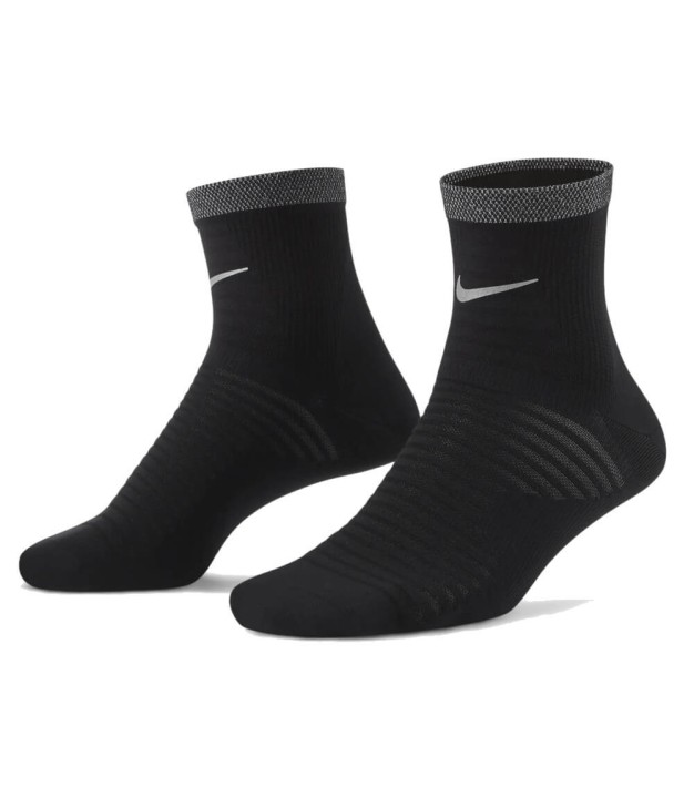 Nike Spark Lightweight Running Ankle Socks, Black