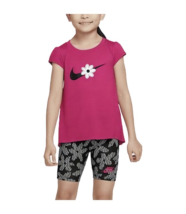 Nike Sport Daisy Girls Set, Fuchsia