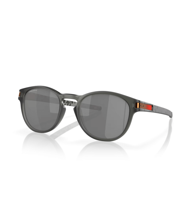 Oakley Latch Sunglasses, Prizm Black, matte grey smoke