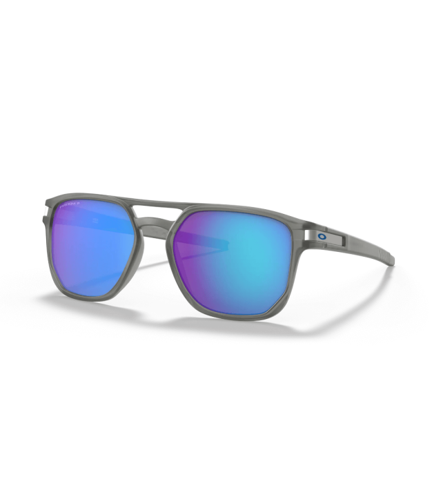 Oakley Latch Beta Sunglasses, Prizm Sapphire, matte grey