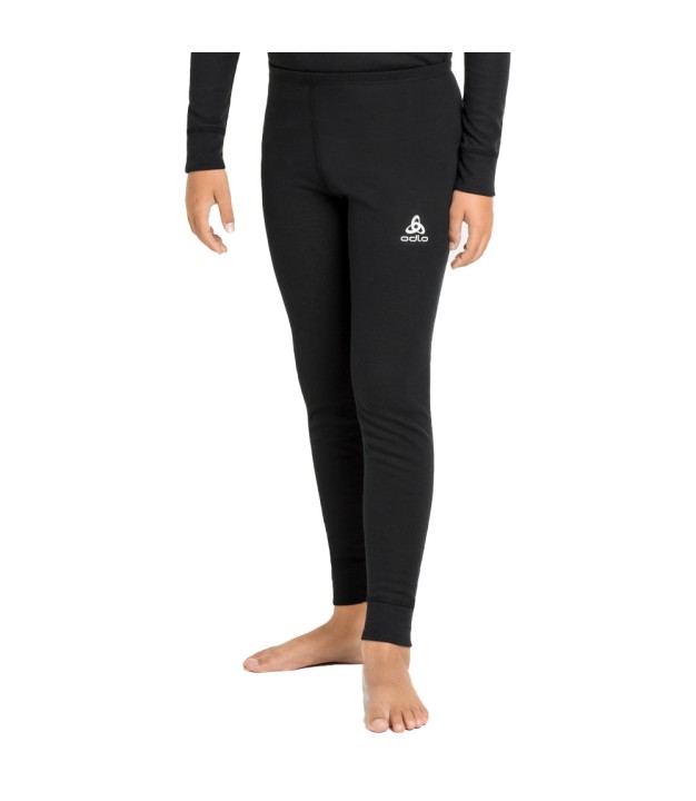 Odlo Active Warm Eco Kids Base Layer Pants, Black