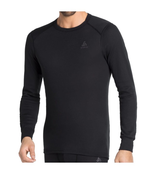 Odlo Active Warm Eco Men's LS Baselayer Top, Black