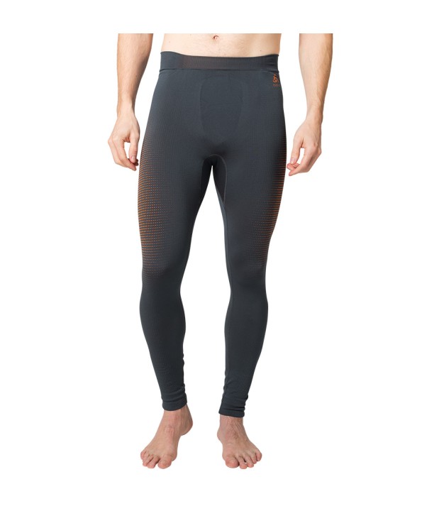 Odlo Performance Warm Eco Men's Baselayer Pants, India Ink