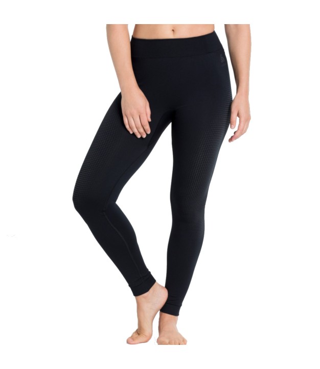 Odlo Performance Warm Eco Women's Baselayer Pants, Black