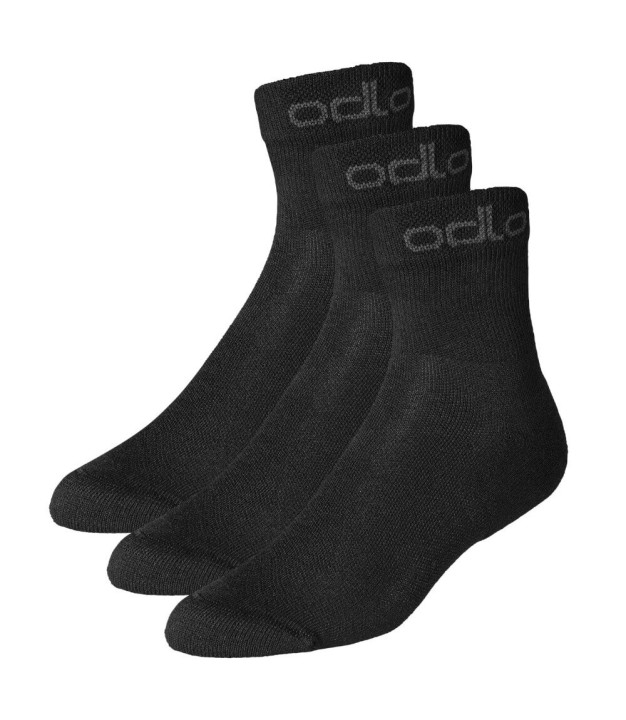 Odlo The Active Quarter Socks 3-Pack, Black