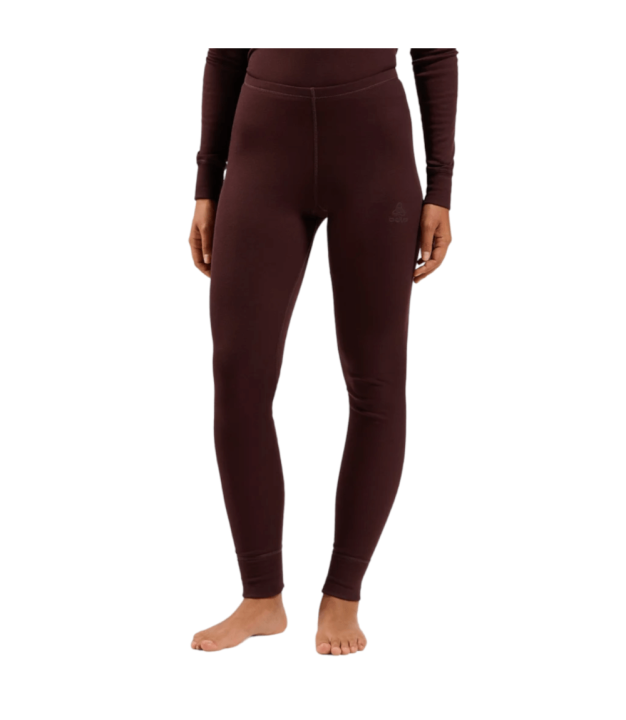 Odlo Active Warm Eco Women's Baselayer Pants, Fudge