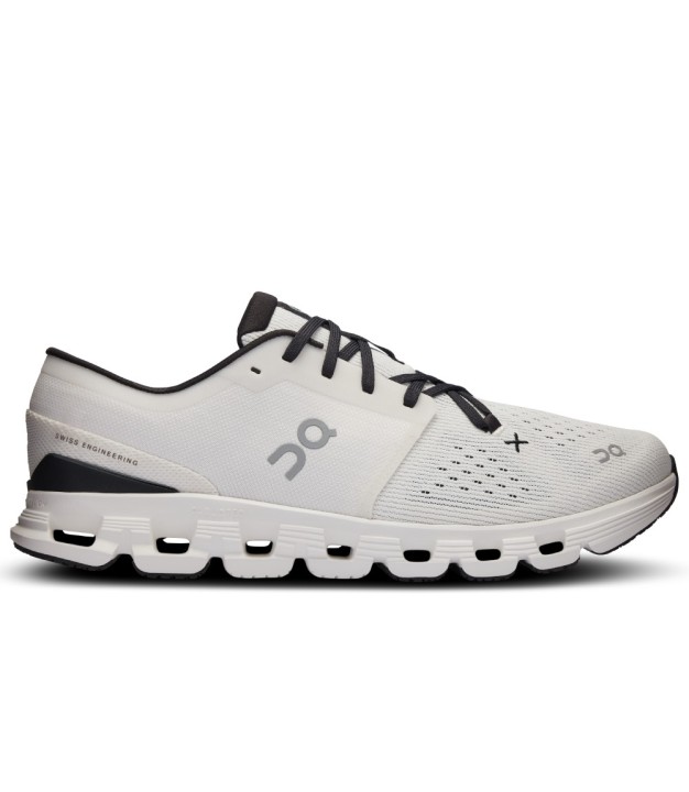 On Cloud X 4 Men's Shoes, Ivory/Black