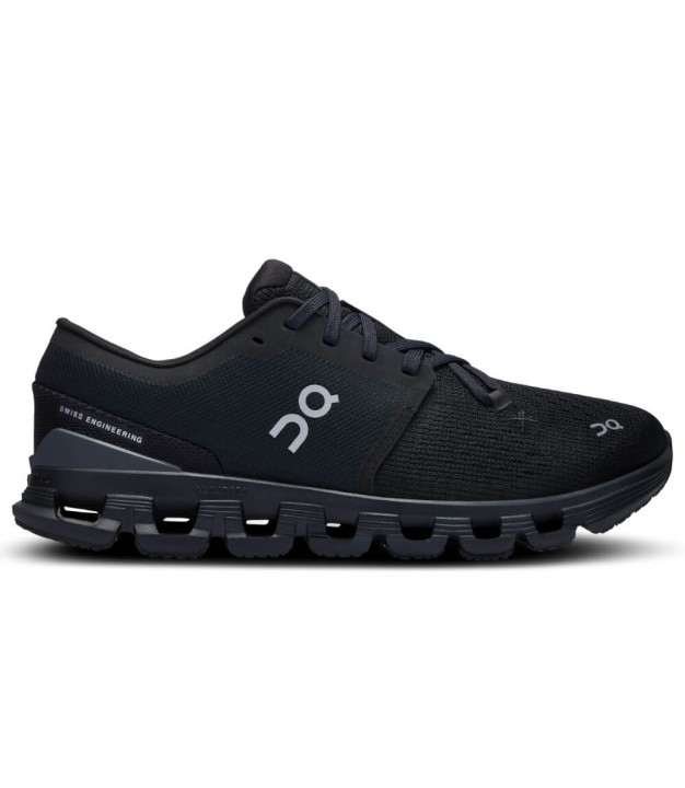 On Cloud X 4 Women's Shoes, Black/Eclipse