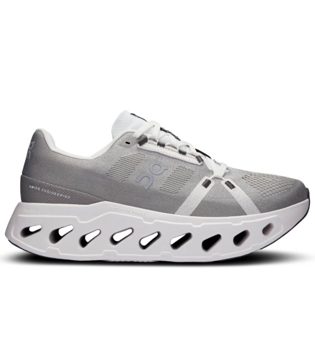 On Cloudeclipse Men's Shoes, Alloy/White