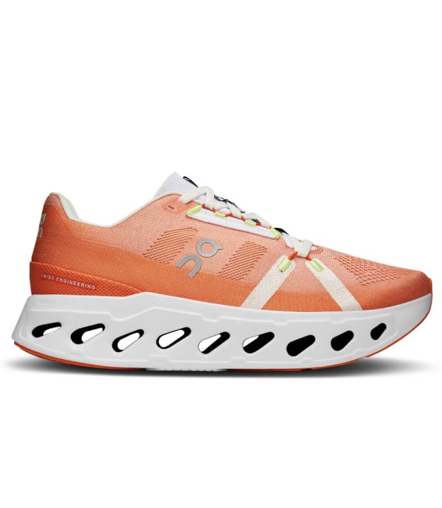 On Cloudeclipse Men's Shoes, Flame/Ivory