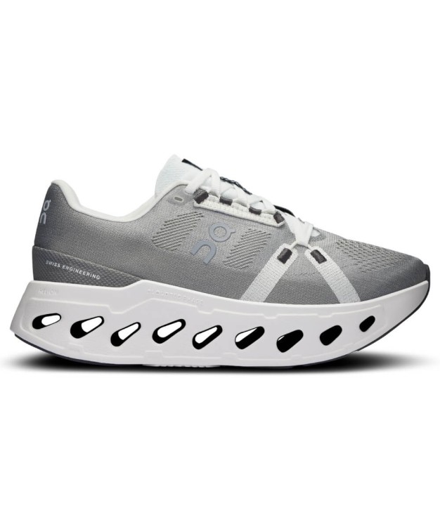 On Cloudeclipse Women's Shoes, Alloy/White