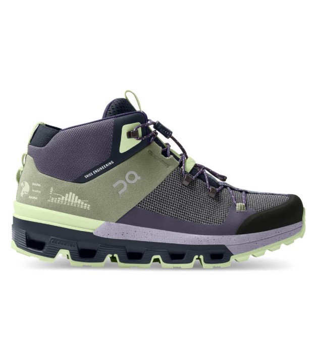 On Cloudtrax Women's Hiking Boots, Reseda/Lavender