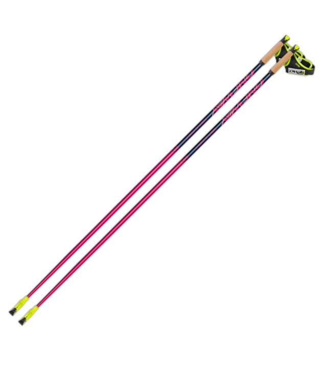 One Way Team 15 Mag Nordic Walking Poles, Red