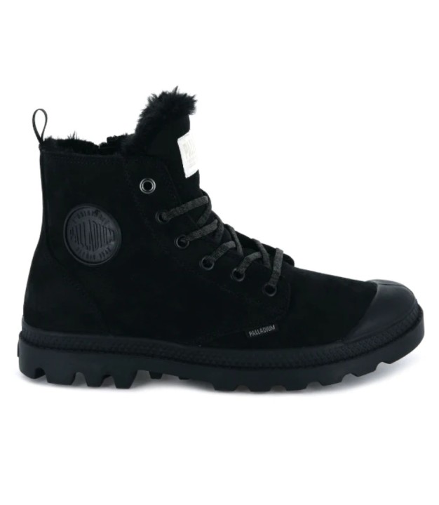 Palladium Pampa Hi Zip WL Women's Boots, Black/Black