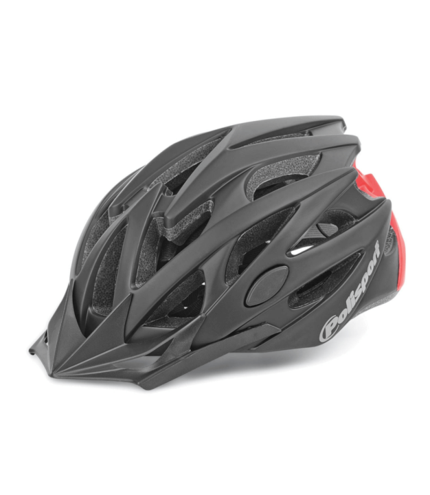 Polisport Twig Road and MTB Helmet, black/red