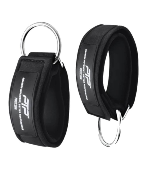 PTP Elite Ankle Straps, Black