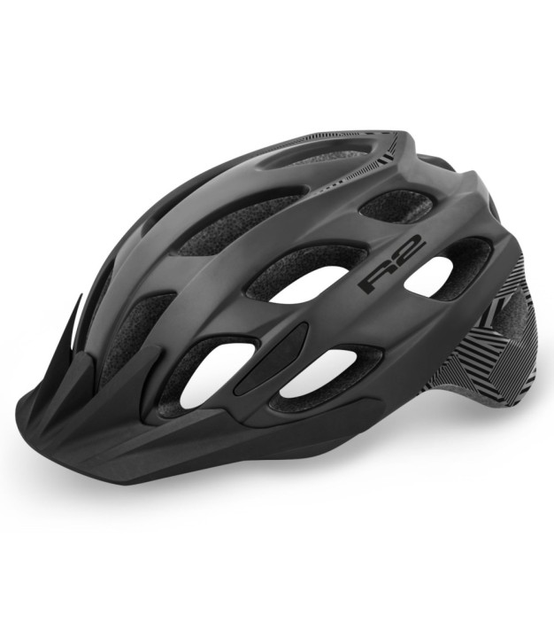 R2 Bike Helmet Cliff, Black