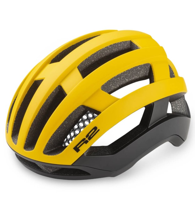 R2 Chaser Bike Helmet, Yellow/Black