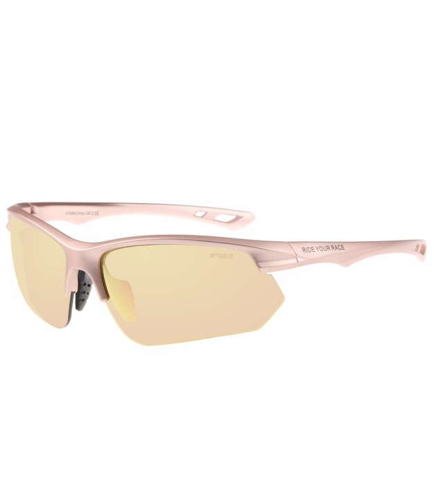 R2 Drop Sport Sunglasses, Brown, Pink