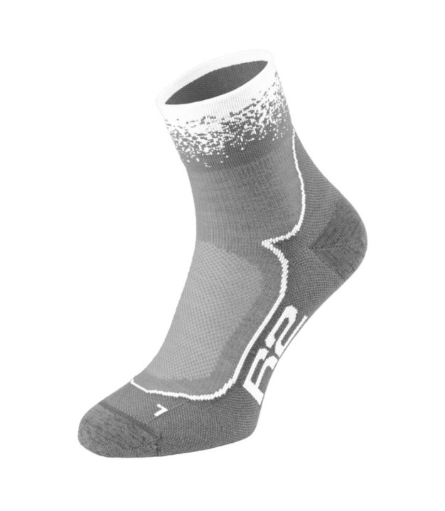 R2 Grace Women's Bike Socks, Grey/White