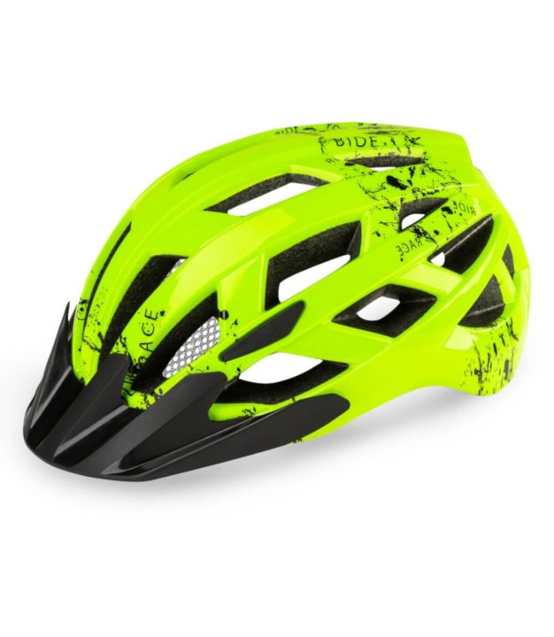 R2 Kids Bike Helmet Lumen, Yellow/Black