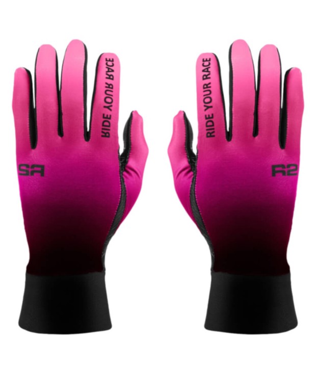 R2 Ligero Women's Thermo Gloves, Black/Pink