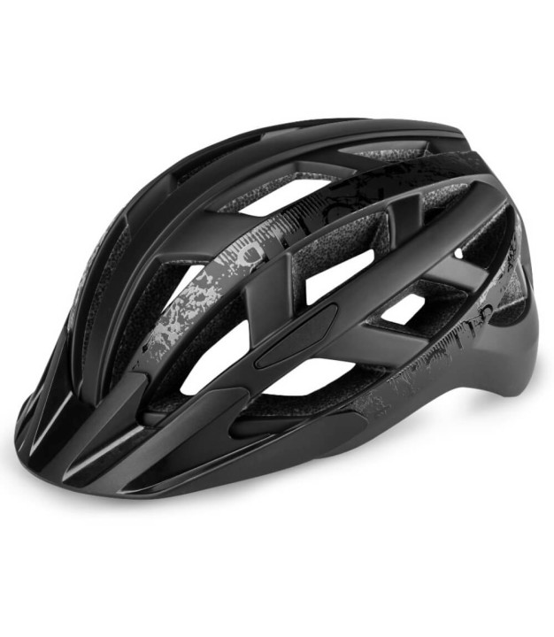 R2 Lumen Bike Helmet, Black Matt
