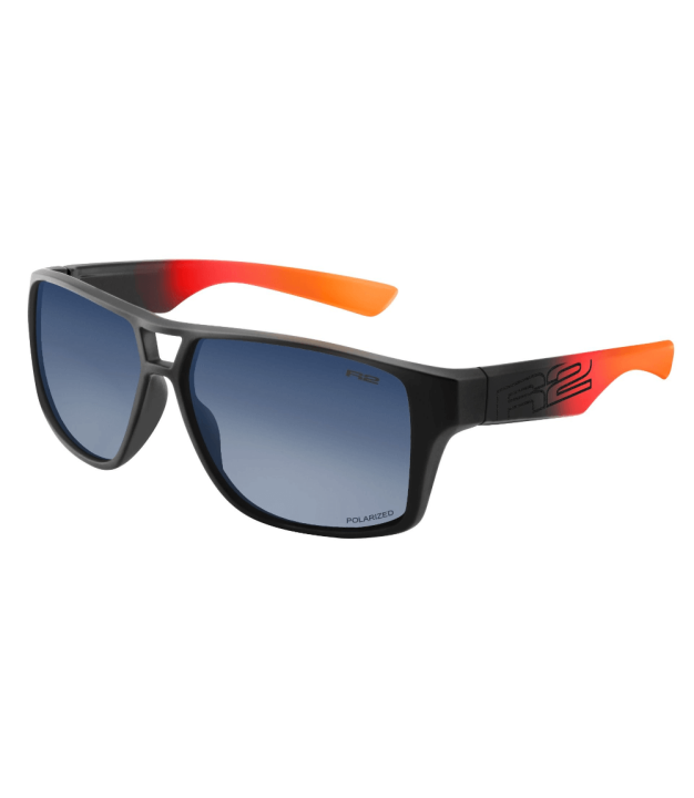 R2 Master Sunglasses, black/red