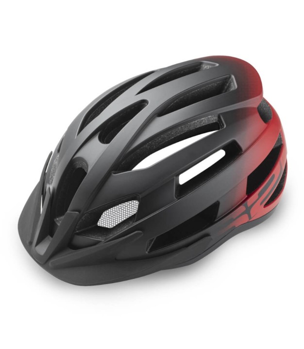 R2 Spirit Bike Helmet, Matt Red/Black