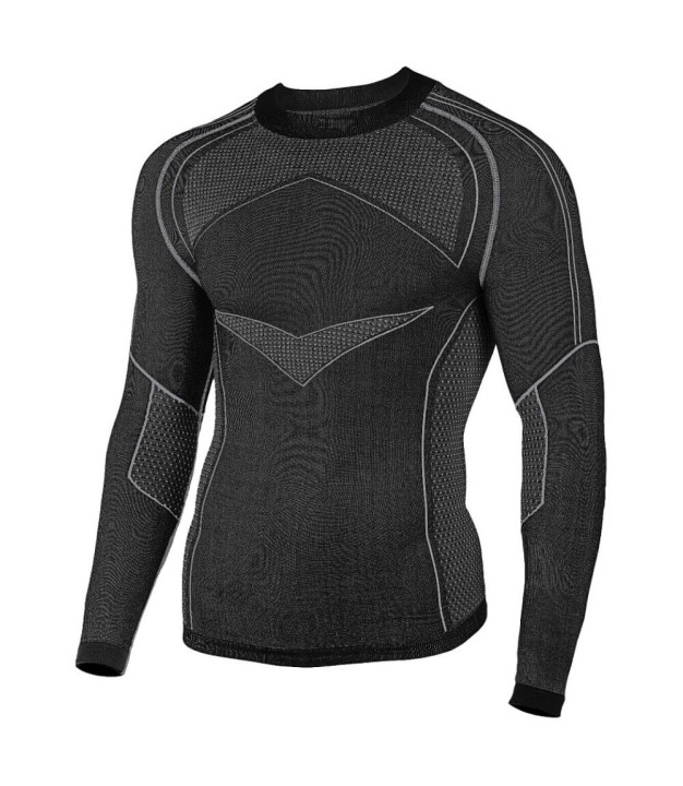 R2 Tecnic Men's Baselayer Top, Black